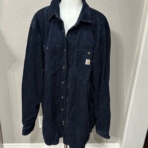 Carhartt Navy Corduroy Shirt